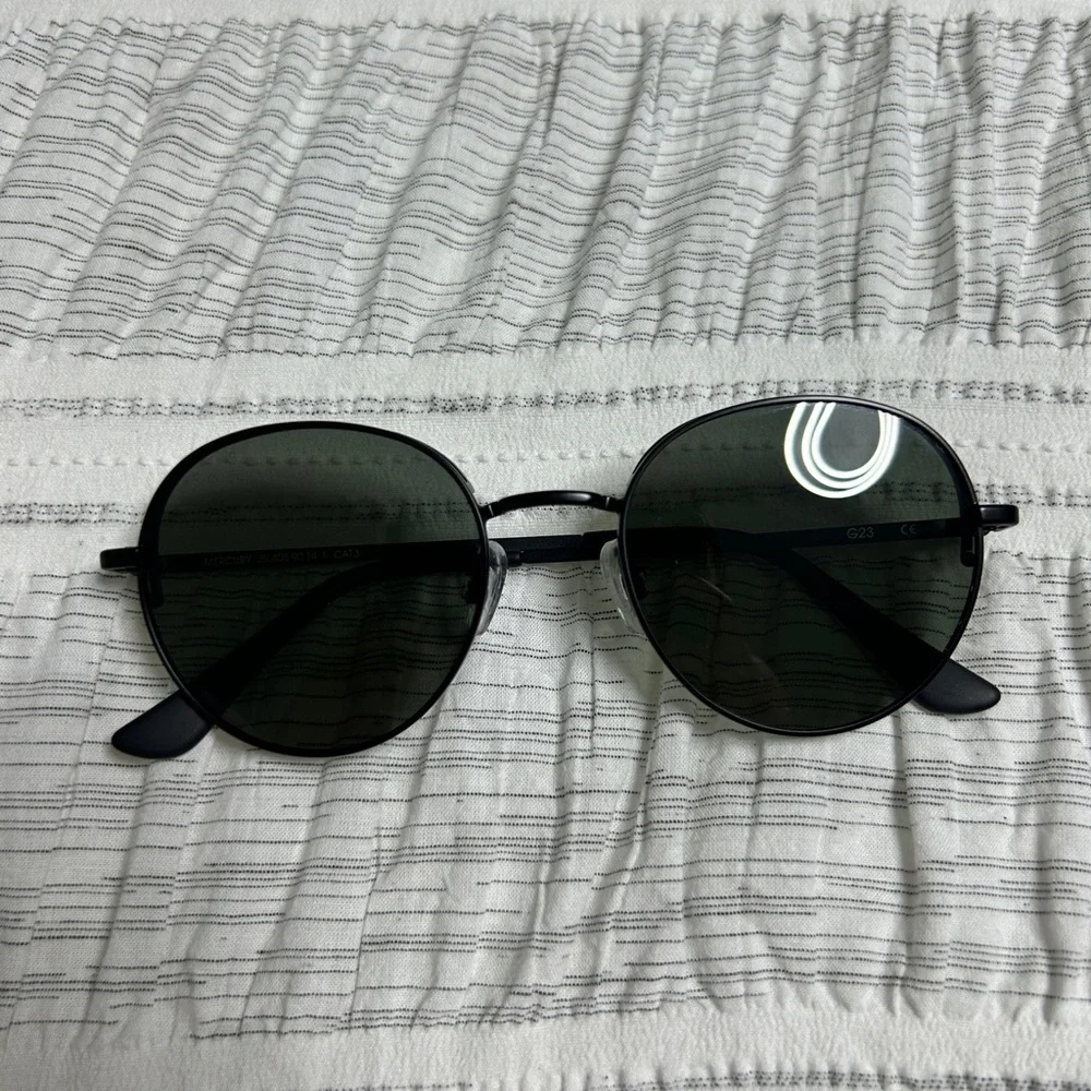 Solar Metal Frame Sunglasses - Picture 5 of 13